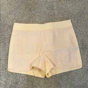 J. Crew Blush Textured Shorts size 10 NWT
